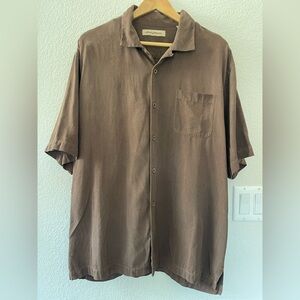 Tommy Bahama Men’s Silk Button Down XL
